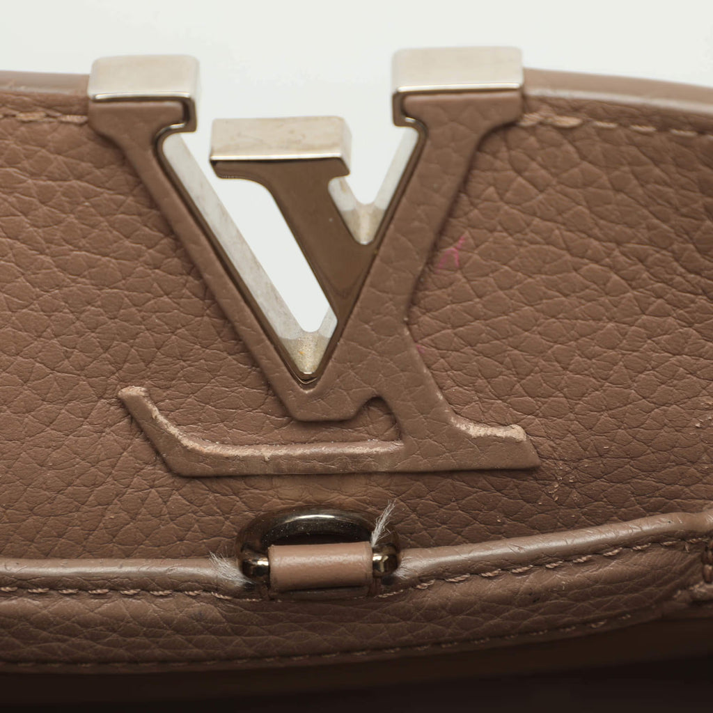 Louis Vuitton Capucines BB Pink Taurillon Leather Bag