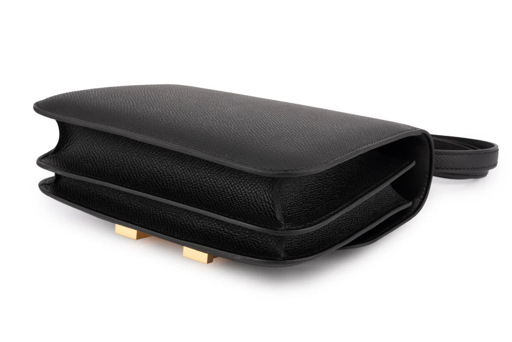 Hermès Constance 18 Epsom Noir GHW
