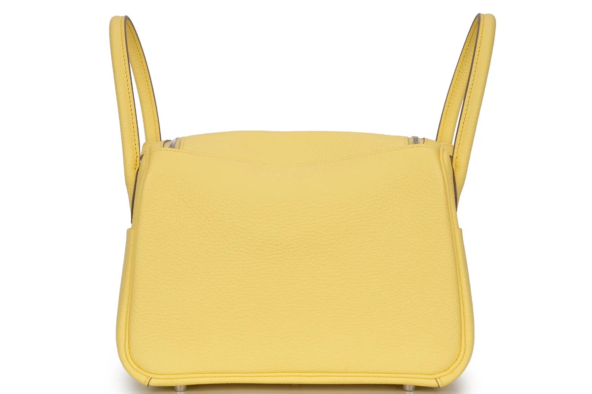 Hermès Lindy 26 Clemence Limoncello PHW