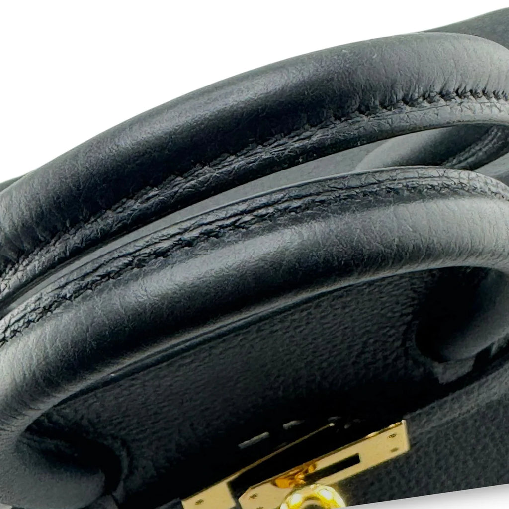 Hermes Birkin 25 Black Togo GHW
