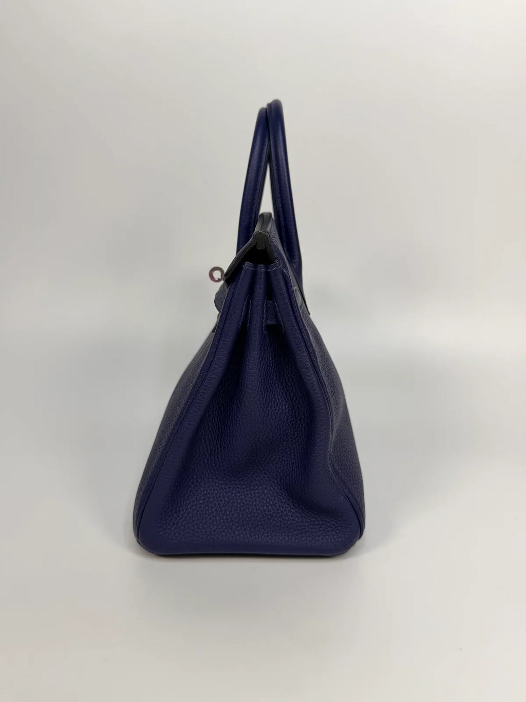 HERMÈS BIRKIN 25 IN BLUE SAPPHIRE TOGO WITH PALLADIUM HARDWARE