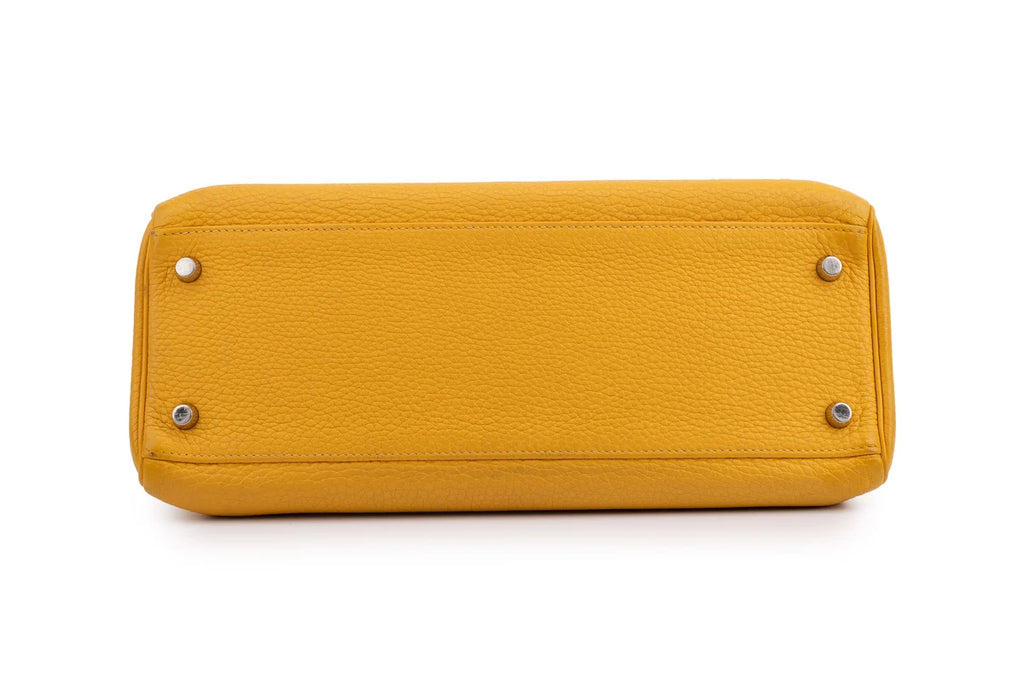 Hermès Kelly 32 Togo Soleil PHW