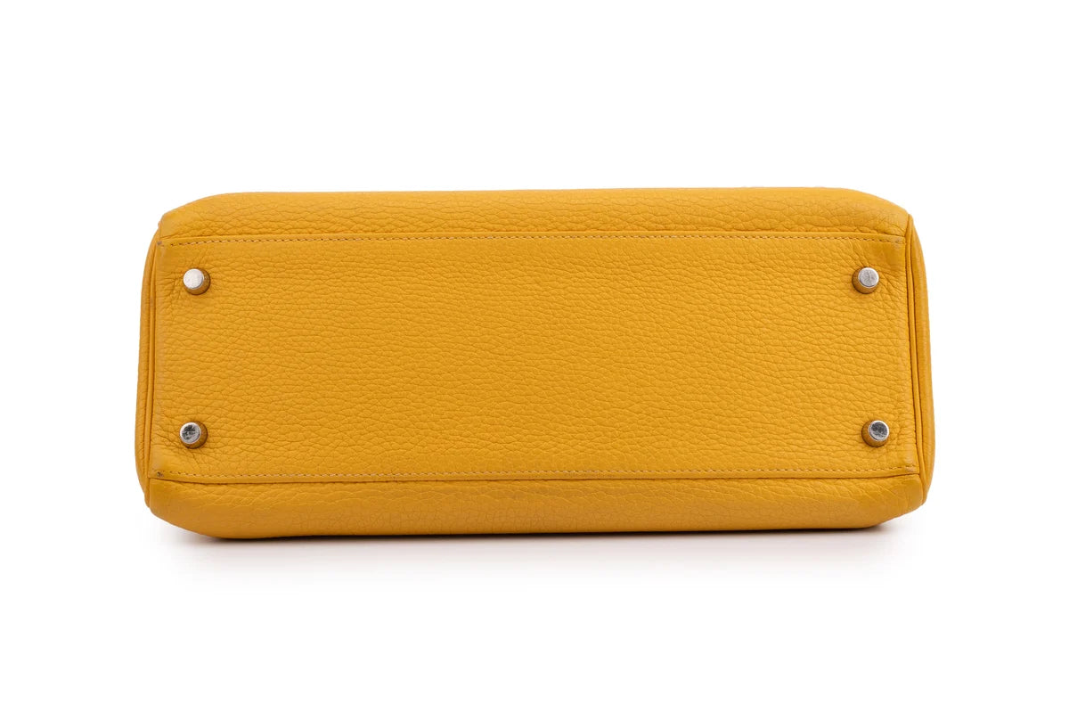 Hermès Kelly 32 Togo Soleil PHW