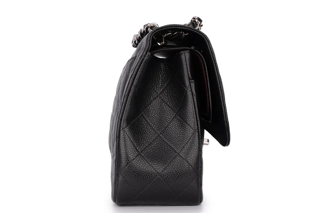 Chanel Jumbo Classic Flap Caviar Black SHW