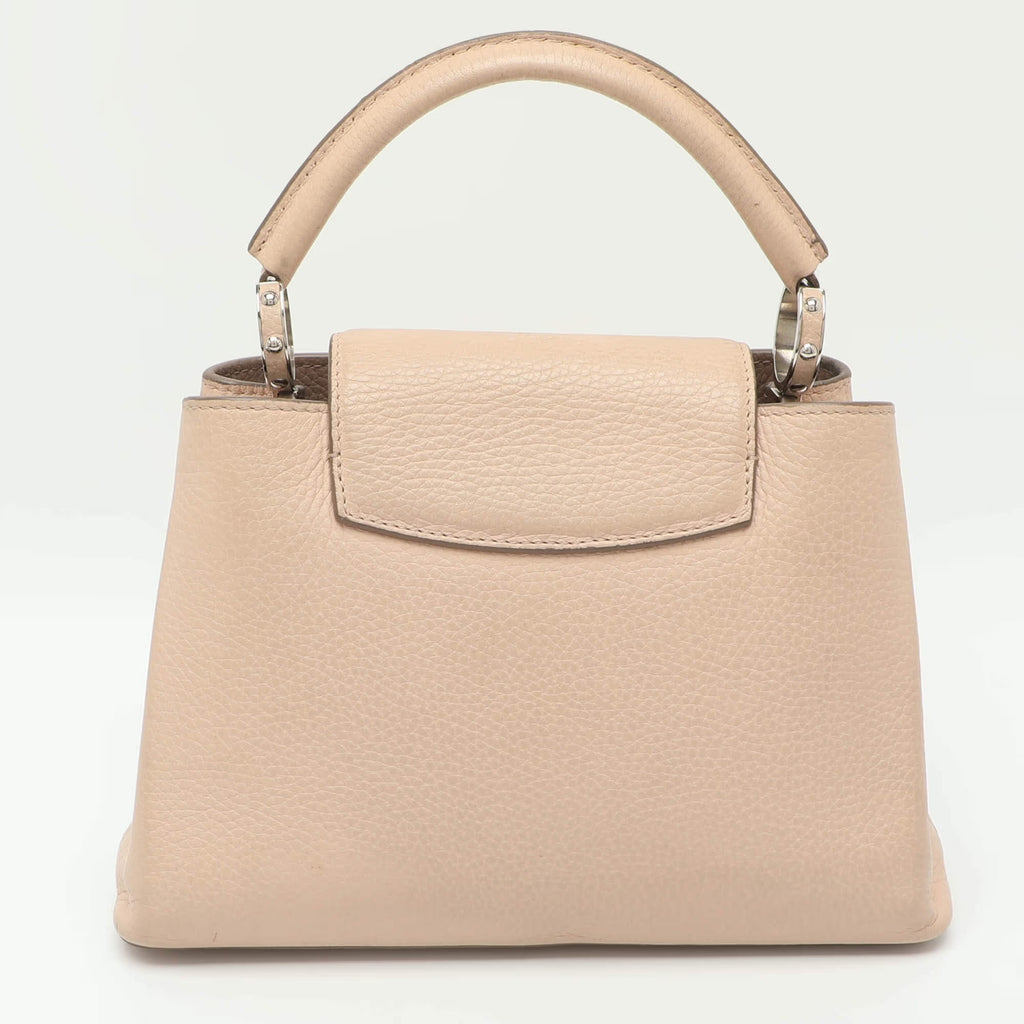 Louis Vuitton Capucines BB Pink Taurillon Leather Bag