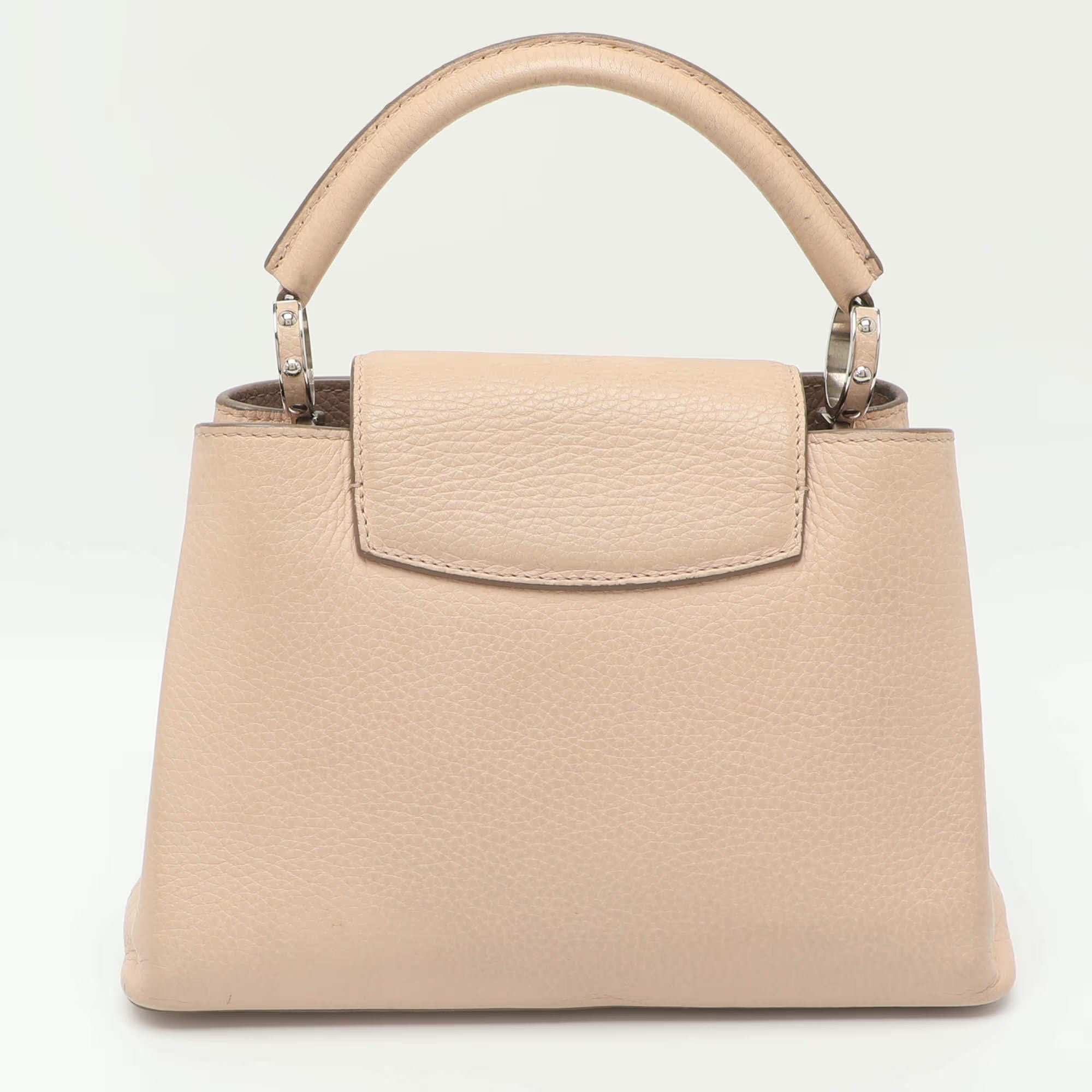 Louis Vuitton Capucines BB Pink Taurillon Leather Bag