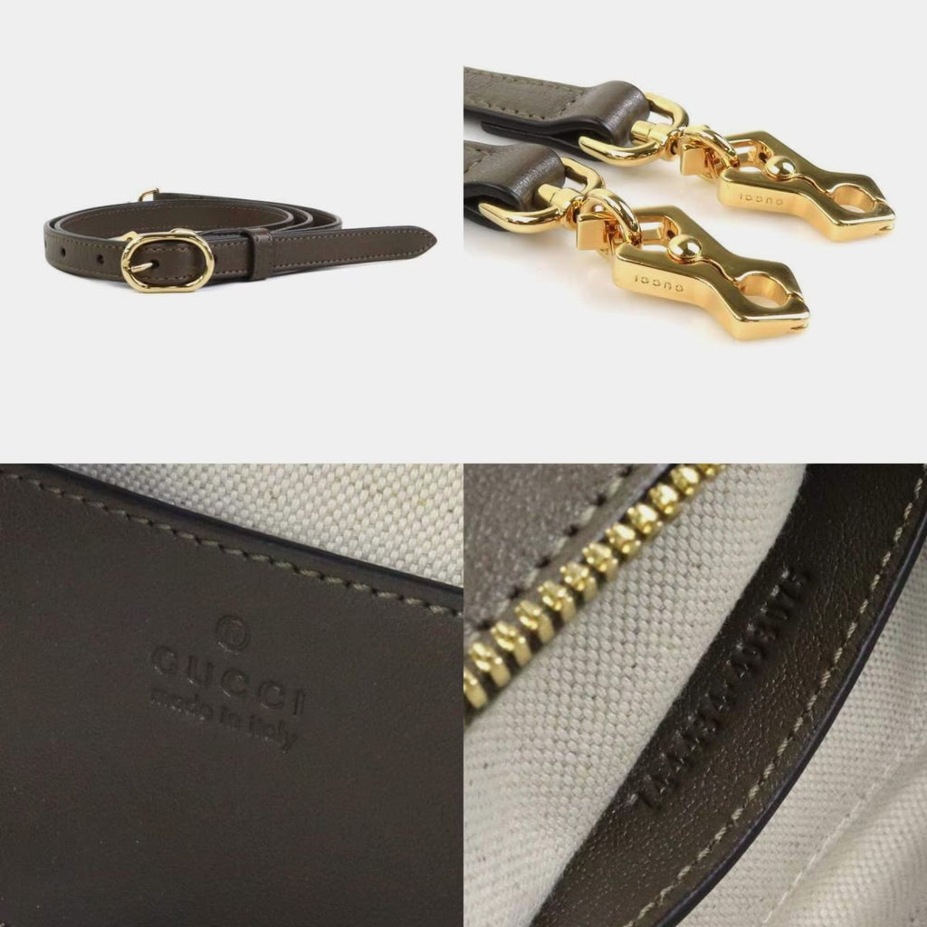 Gucci Blondie Brown Leather Shoulder Bag