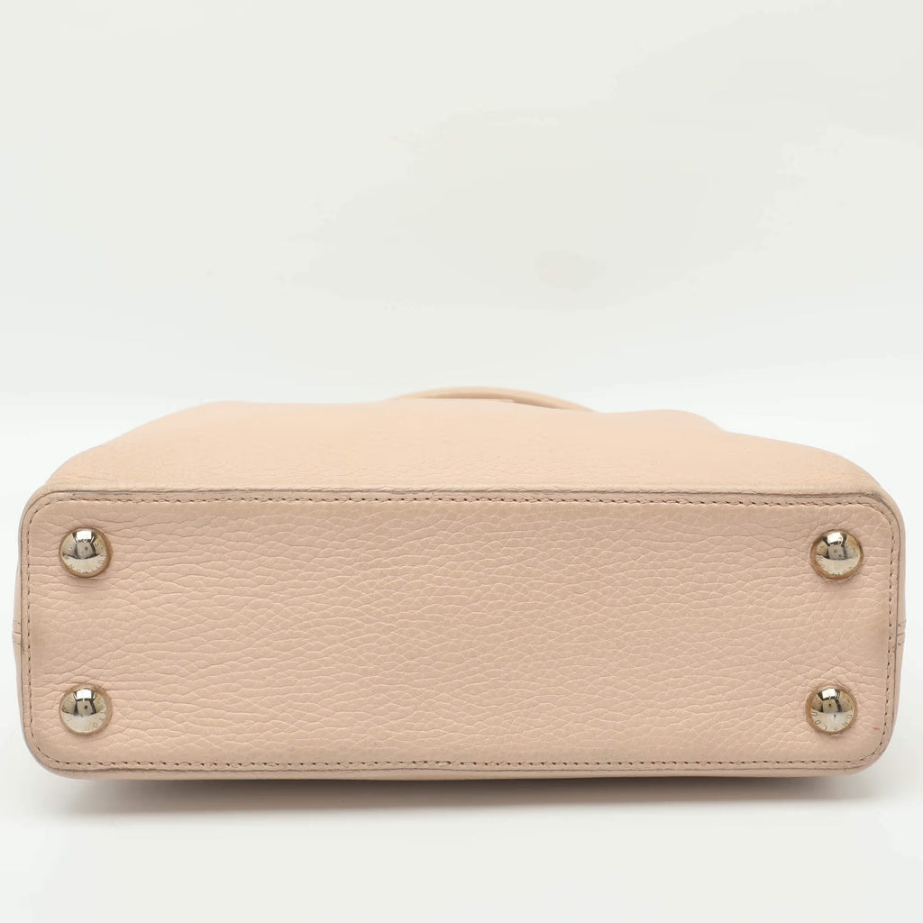 Louis Vuitton Capucines BB Pink Taurillon Leather Bag