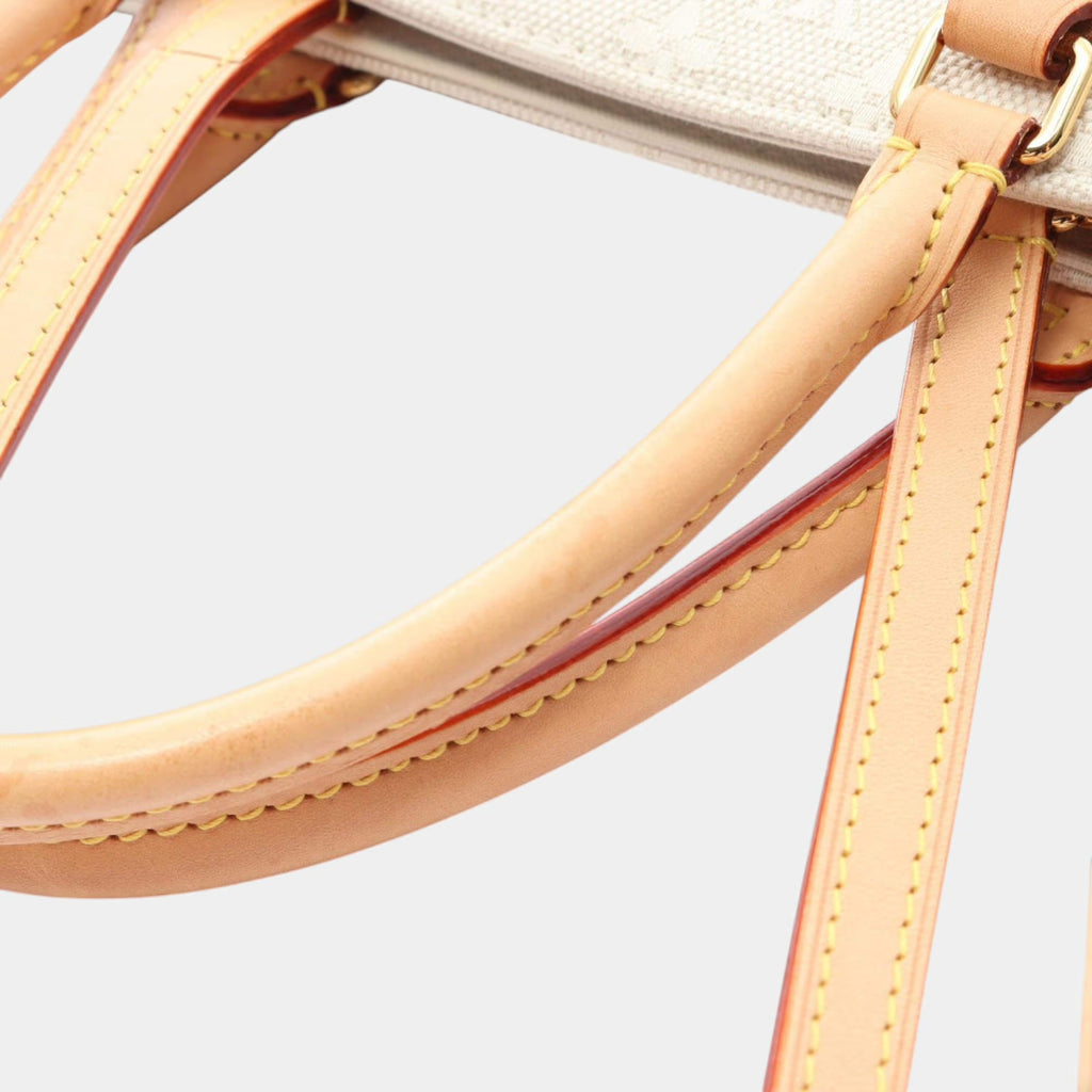 Louis Vuitton OnTheGo GM Okinawa Off-White Monogram Jacquard Canvas Tote Bag