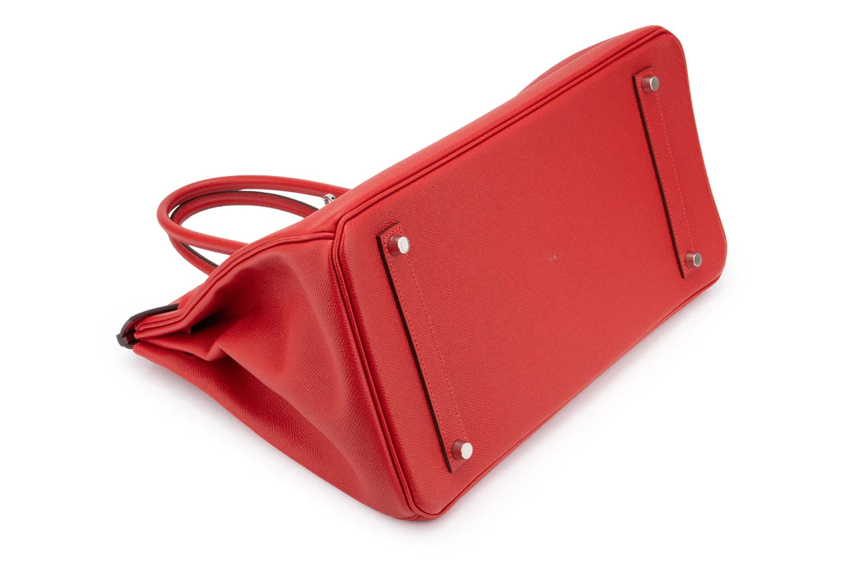 Hermès Birkin 35 Epsom Rouge Casaque PHW
