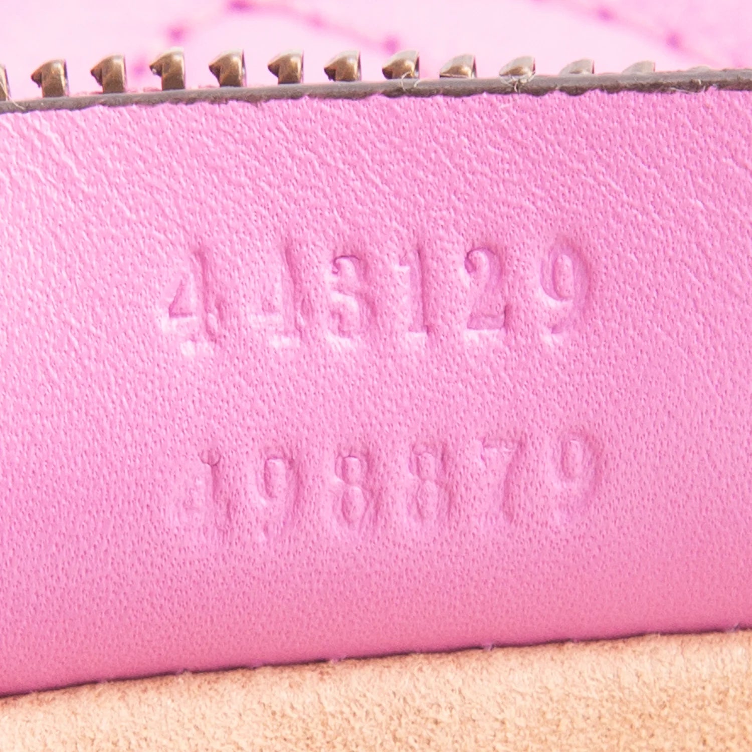 Gucci Purple Calfskin Matelasse Mini GG Marmont Chain Bag