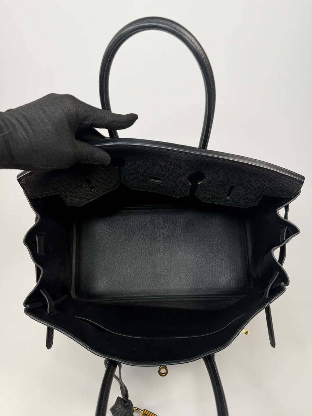 HERMÈS BIRKIN 35 BLACK TOGO LEATHER WITH GOLD HARDWARE