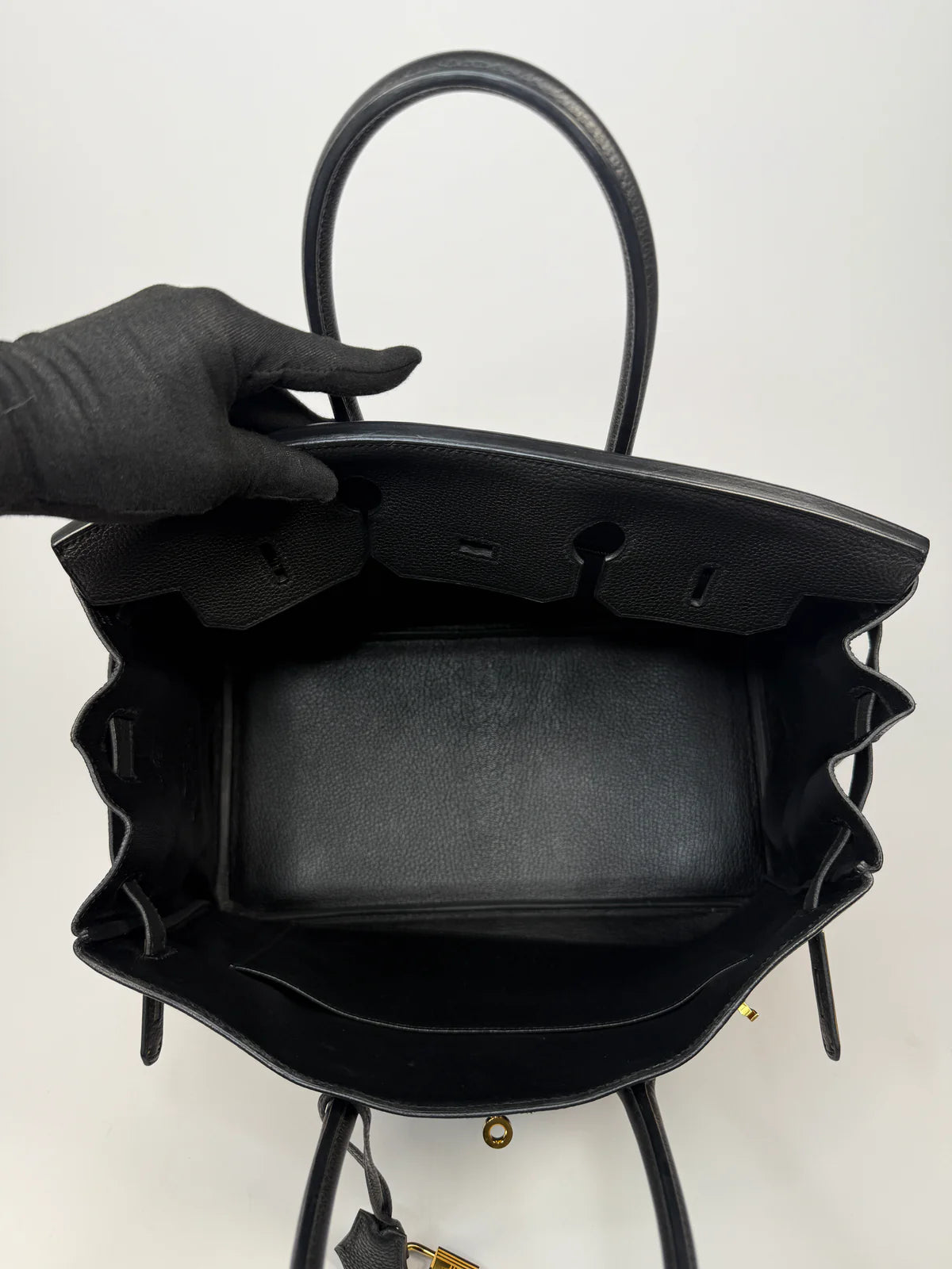 HERMÈS BIRKIN 35 BLACK TOGO LEATHER WITH GOLD HARDWARE