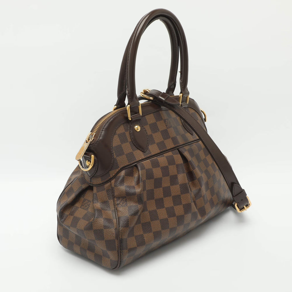 Louis Vuitton Trevi PM Damier Ebene Canvas Bag