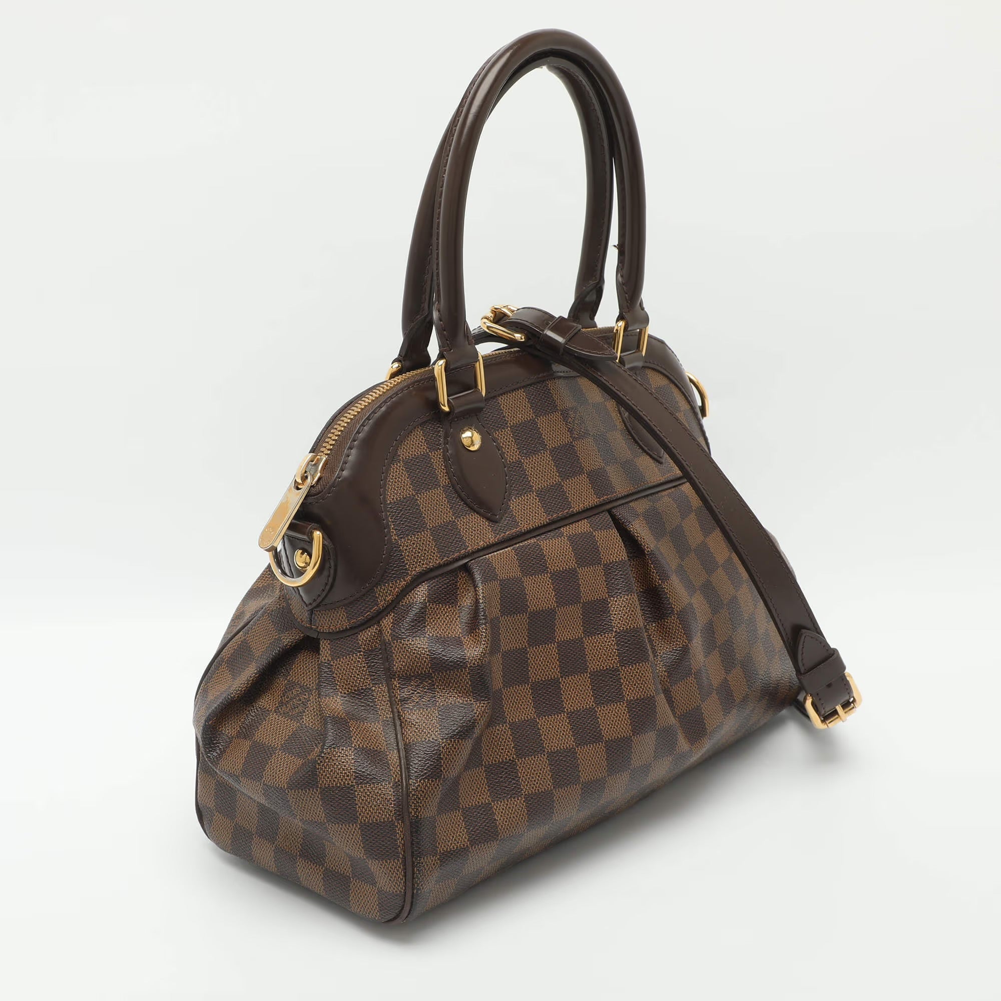 Louis Vuitton Trevi PM Damier Ebene Canvas Bag