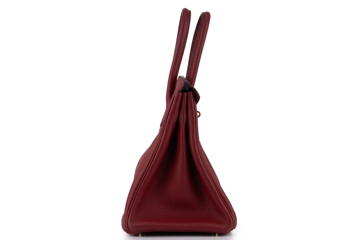 Hermès Birkin 30 Togo Rouge Grenat GHW