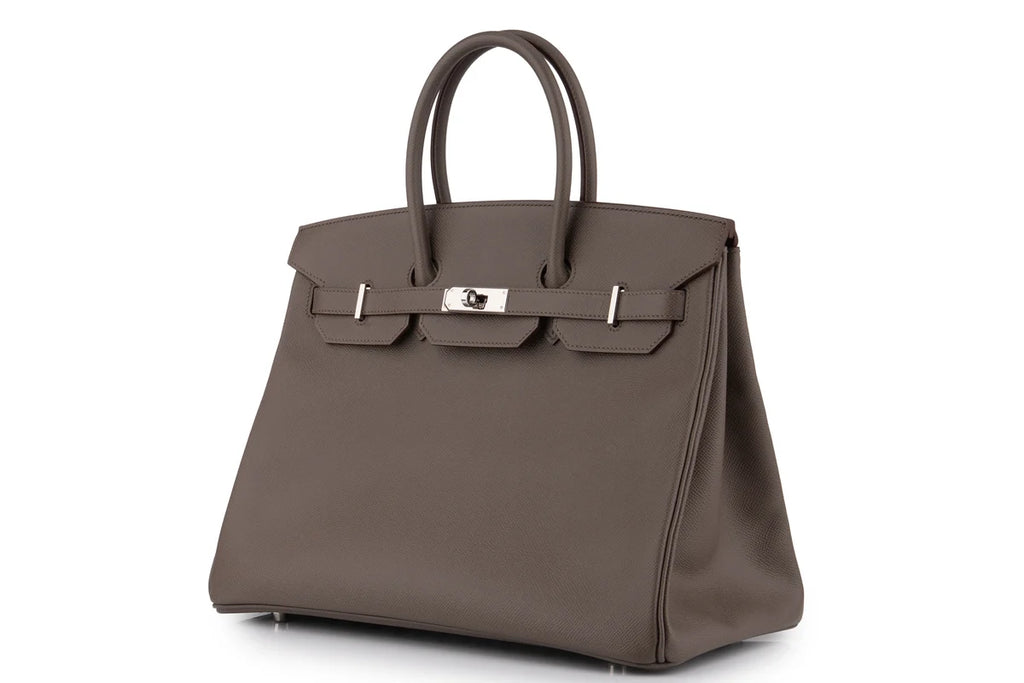 Hermès Birkin 35 Epsom Etain PHW