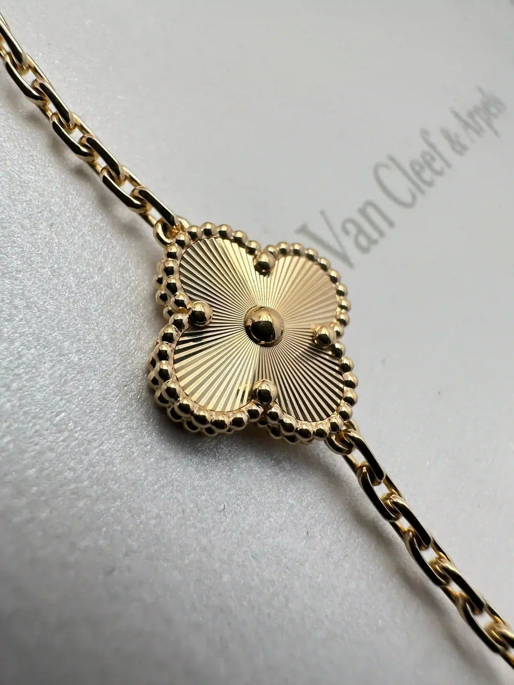 Van Cleef And Arpels Vintage Alhambra Bracelet