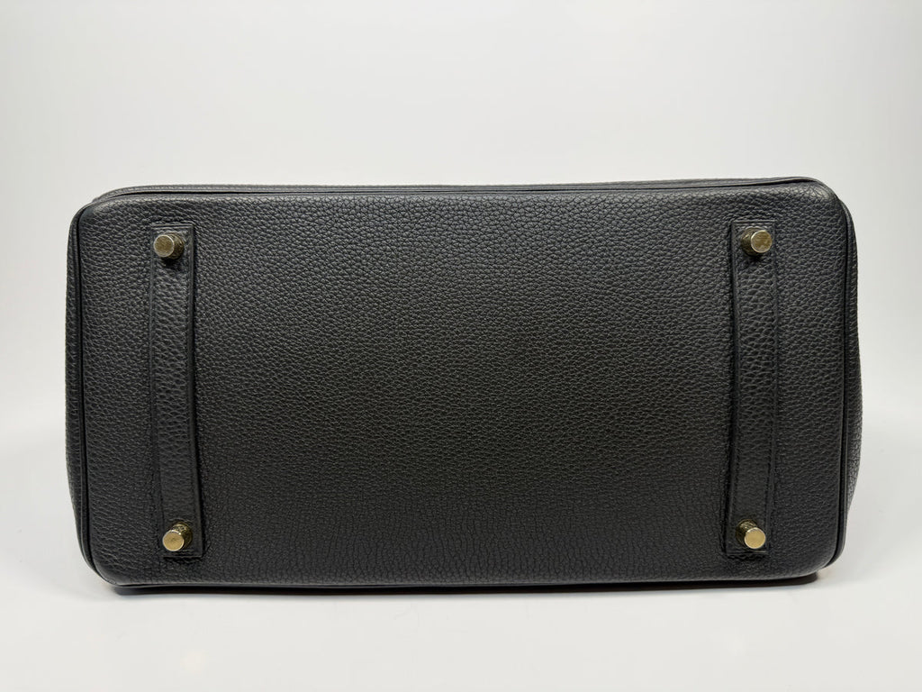 HERMÈS BIRKIN 35 BLACK TOGO LEATHER WITH GOLD HARDWARE
