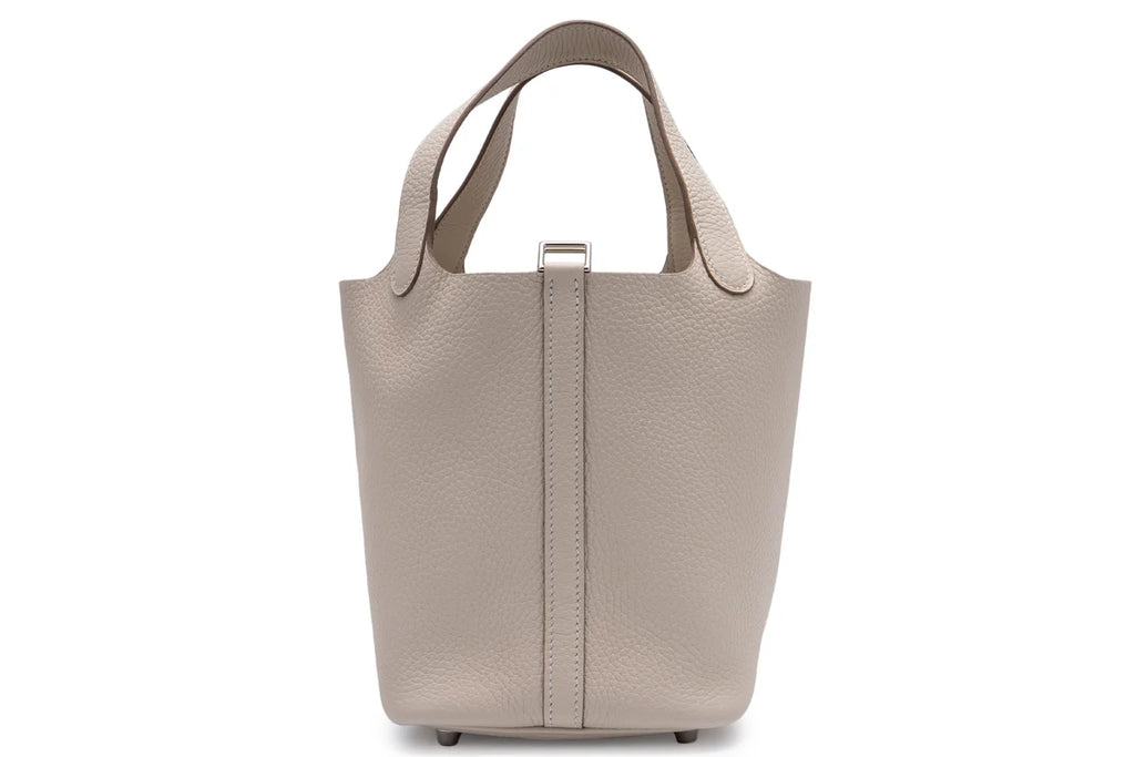 Hermès Picotin 18 Clemence Beton PHW
