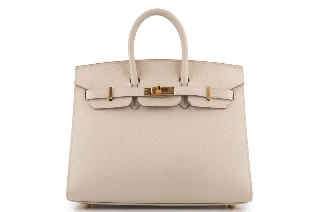 Hermès Birkin 25 Epsom Nata GHW