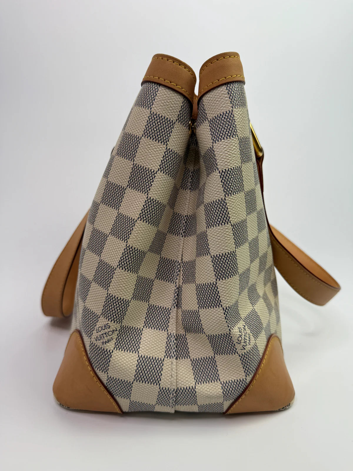 LOUIS VUITTON DAMIER AZUR HAMPSTEAD MM TOTE BAG