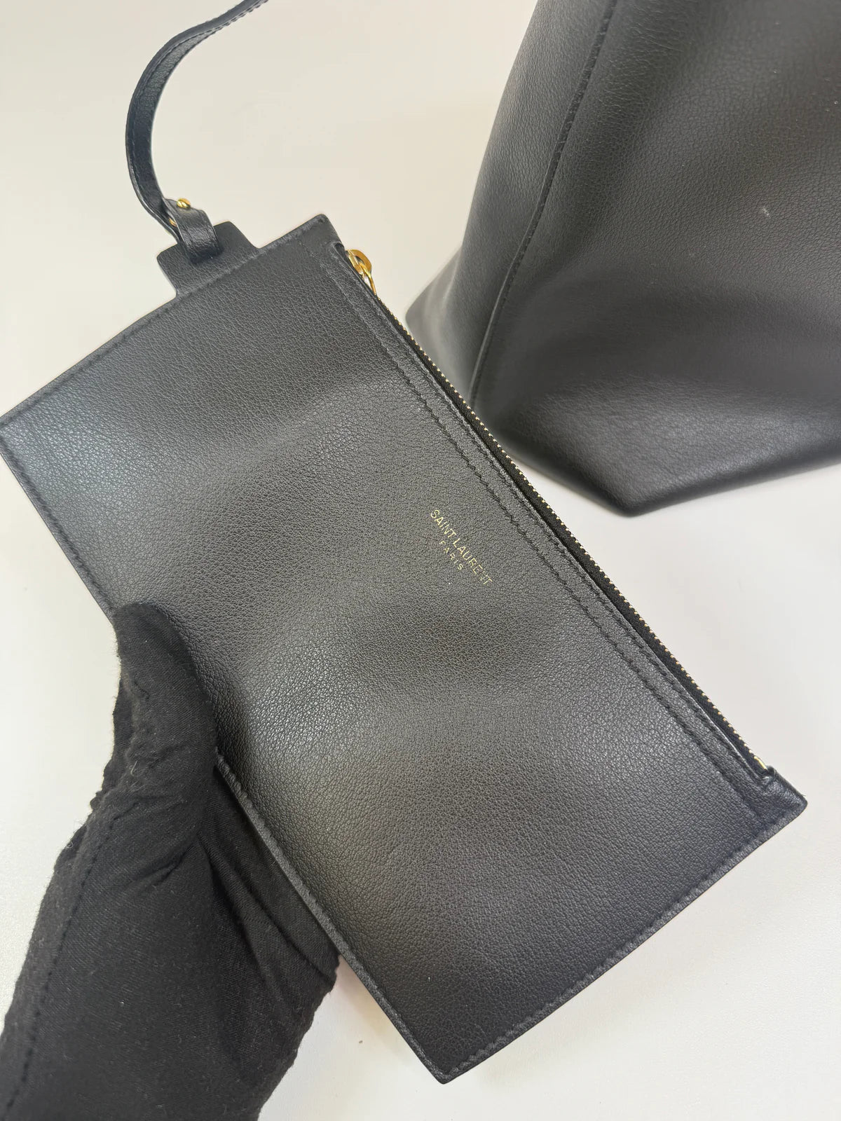 SAINT LAURENT SHOPPING TOTE