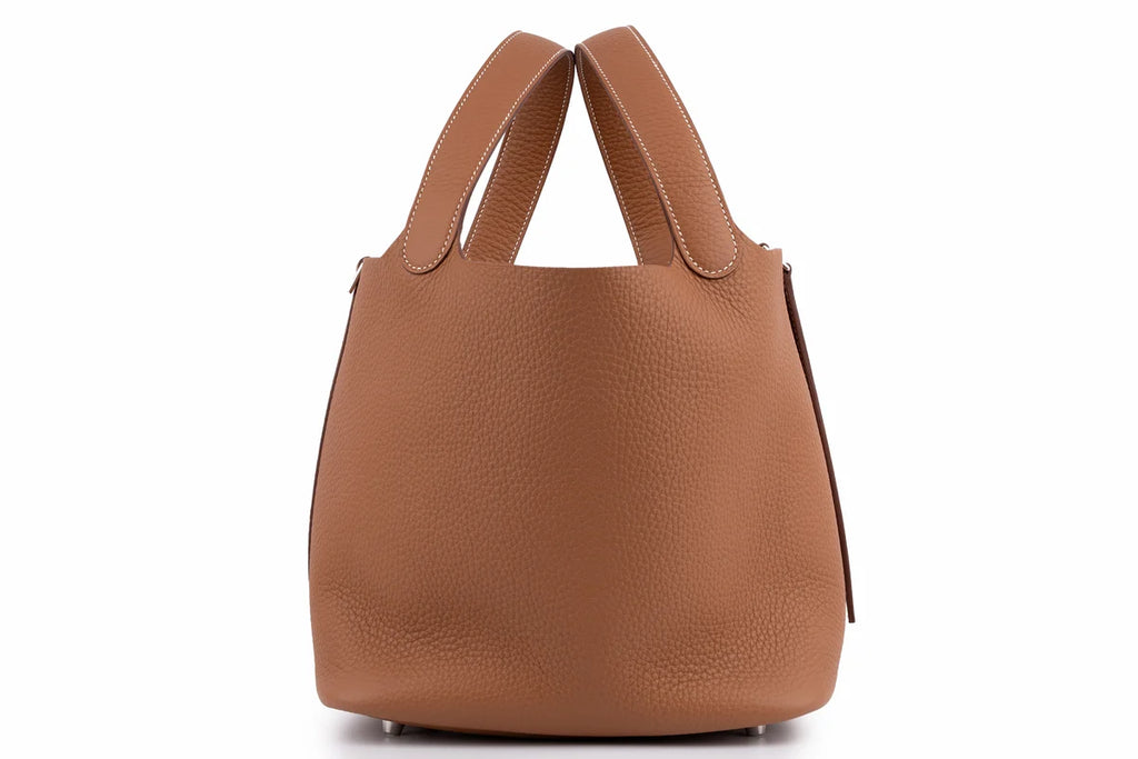 Hermès Picotin 22 Clemence Gold PHW