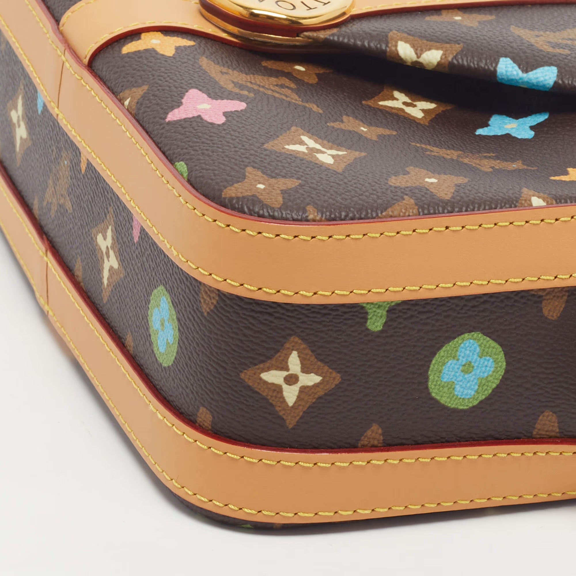 Louis Vuitton x Tyler The Creator Envelope Monogram Craggy Canvas Messenger Bag
