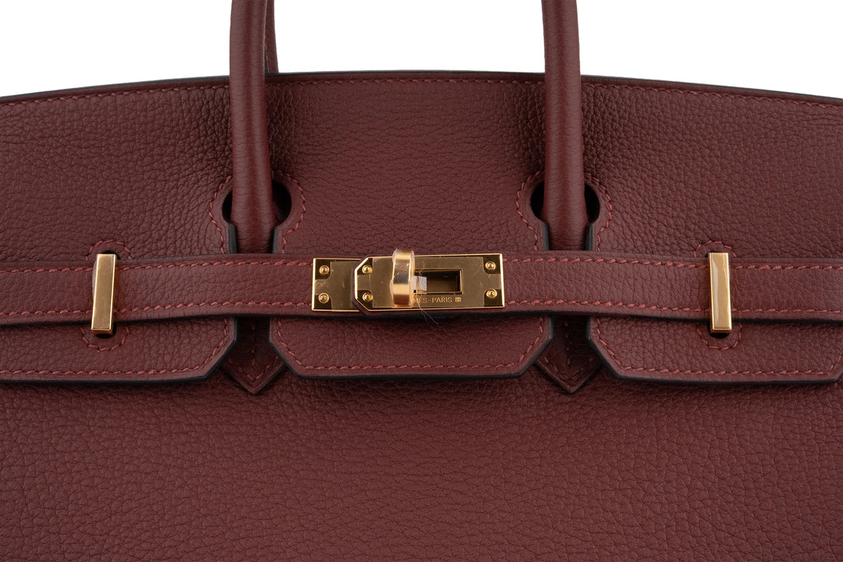Hermès Birkin 25 Togo Rouge H GHW