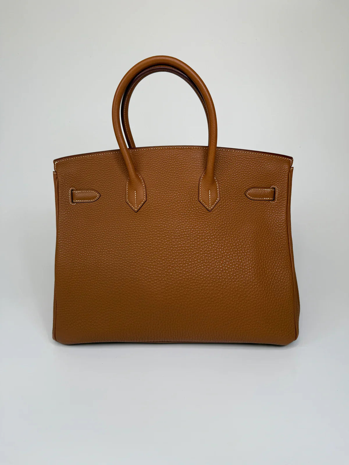 HERMÈS BIRKIN 35 IN GOLD TOGO LEATHER WITH GOLD HARDWARE