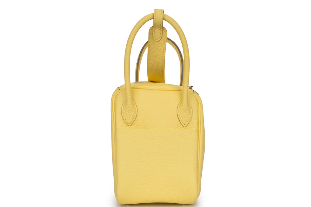 Hermès Lindy 26 Clemence Limoncello PHW