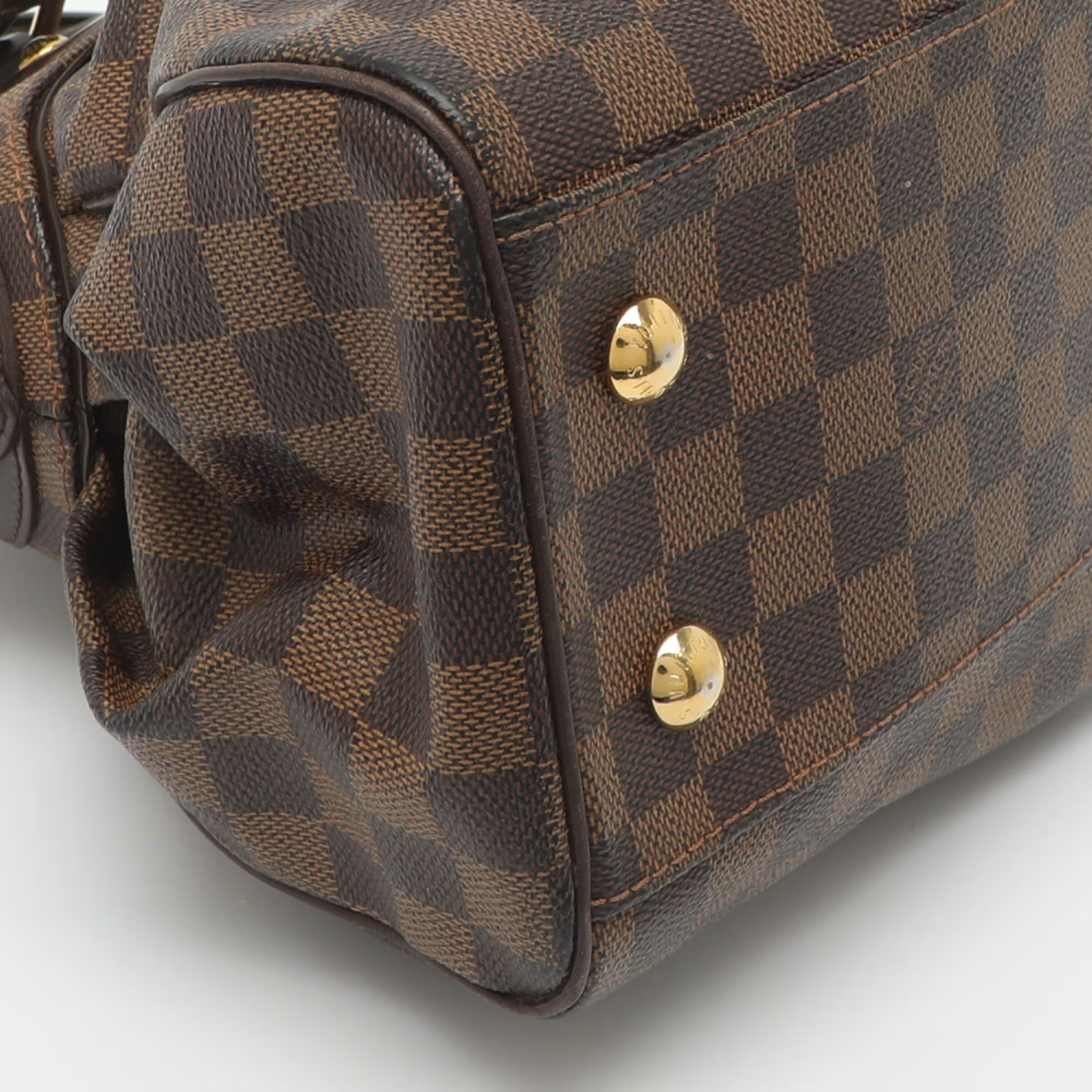 Louis Vuitton Trevi PM Damier Ebene Canvas Bag