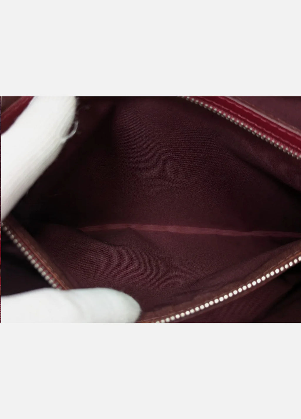 Christian Dior Cannage Panarea Leather Tote Bag Red