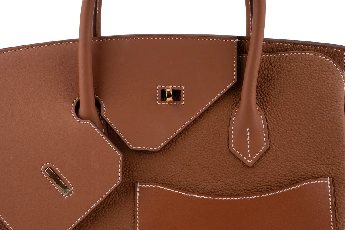 Hermès Birkin 30 Disordre Togo Gold GHW