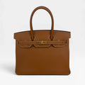 HERMÈS BIRKIN 30 IN GOLD EPSOM LEATHER WITH GOLD HARDWARE