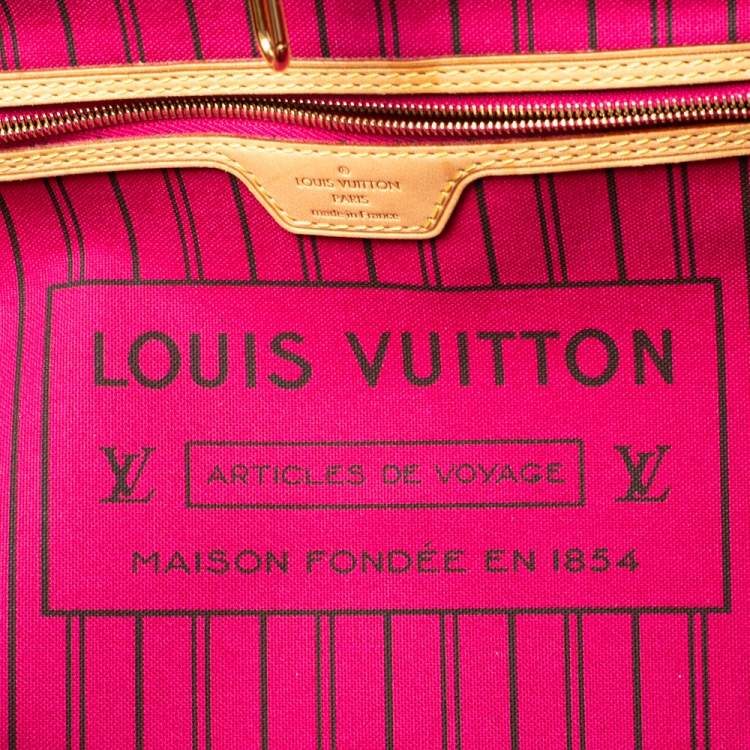 Louis Vuitton Monogram Canvas Neverfull GM Bag