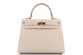 Hermès Kelly 25 Epsom Craie GHW