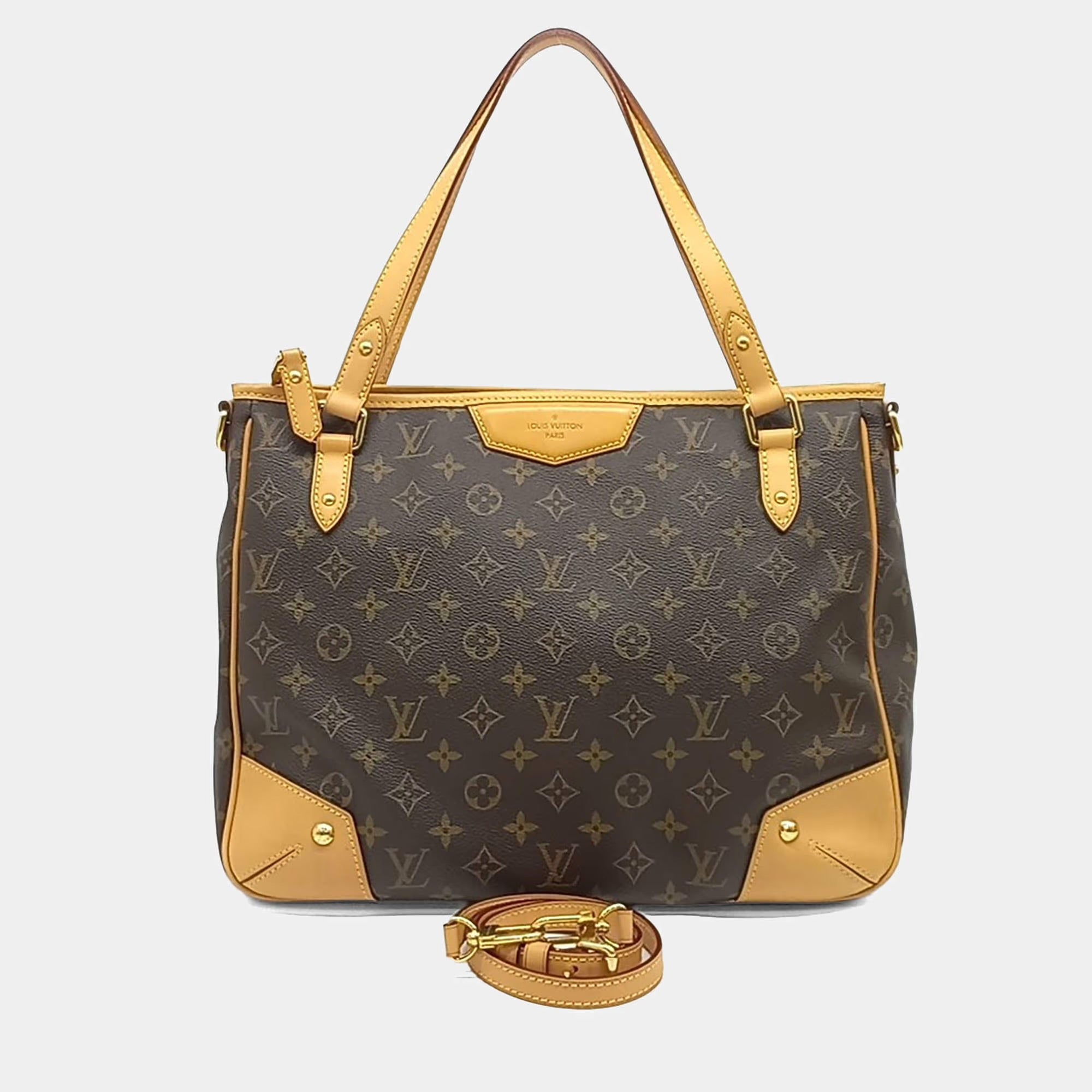 Louis Vuitton Monogram Estrella Brown Coated Canvas MM Bag