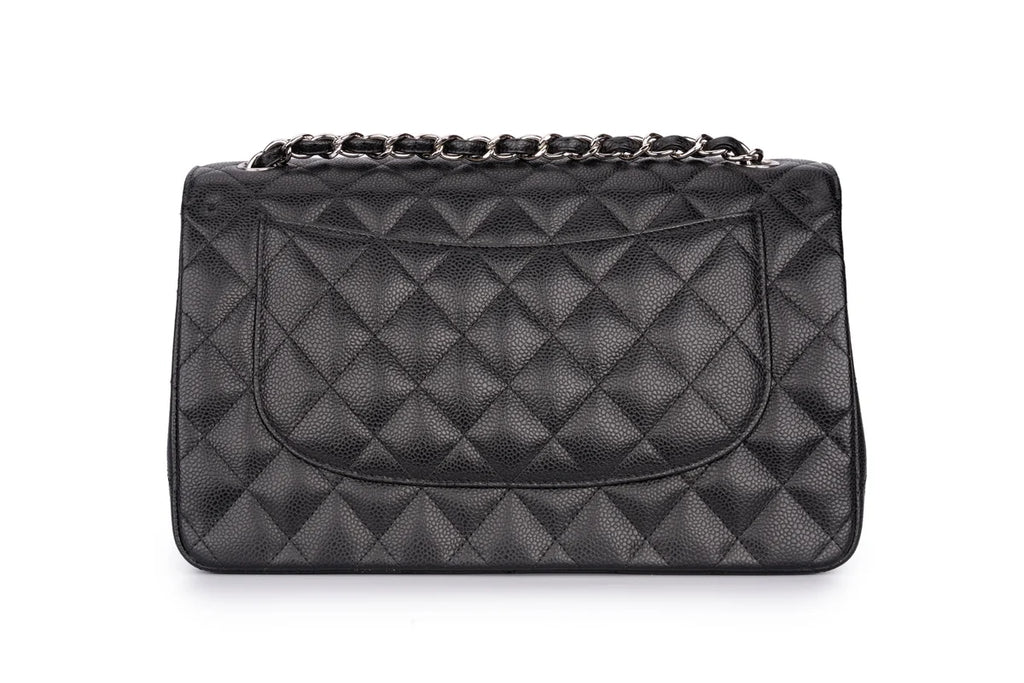 Chanel Jumbo Classic Flap Caviar Black SHW