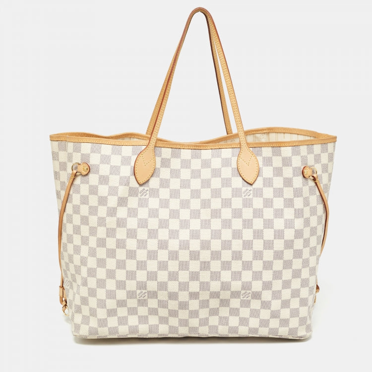 Louis Vuitton Damier Azur Canvas Neverfull GM Bag