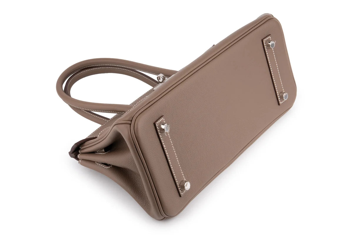 Hermès Birkin 29 Shoulder Evercolour Etoupe PHW