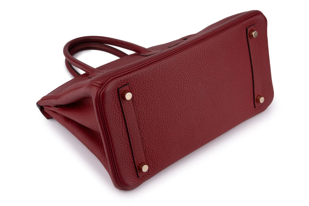Hermès Birkin 30 Togo Rouge Grenat GHW