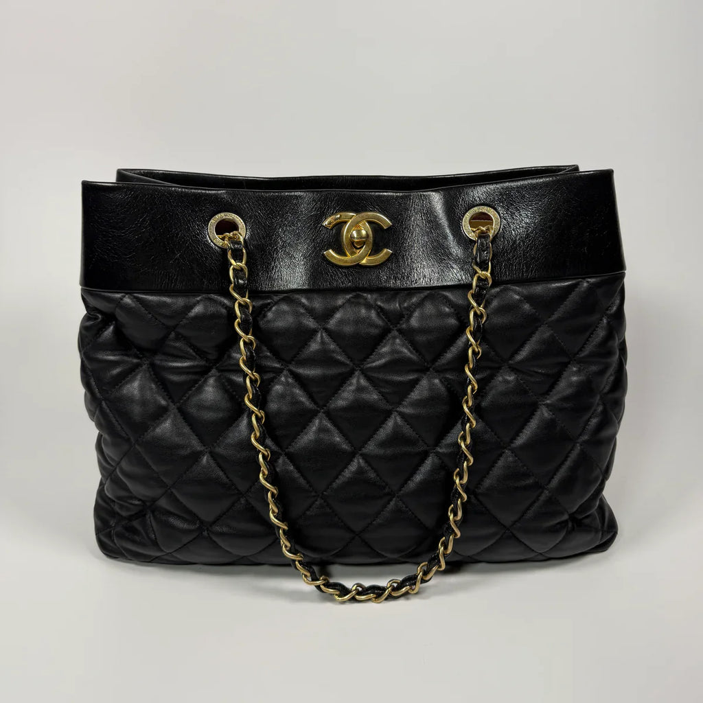 CHANEL MEDIUM SOFT ELEGANCE TOTE BAG