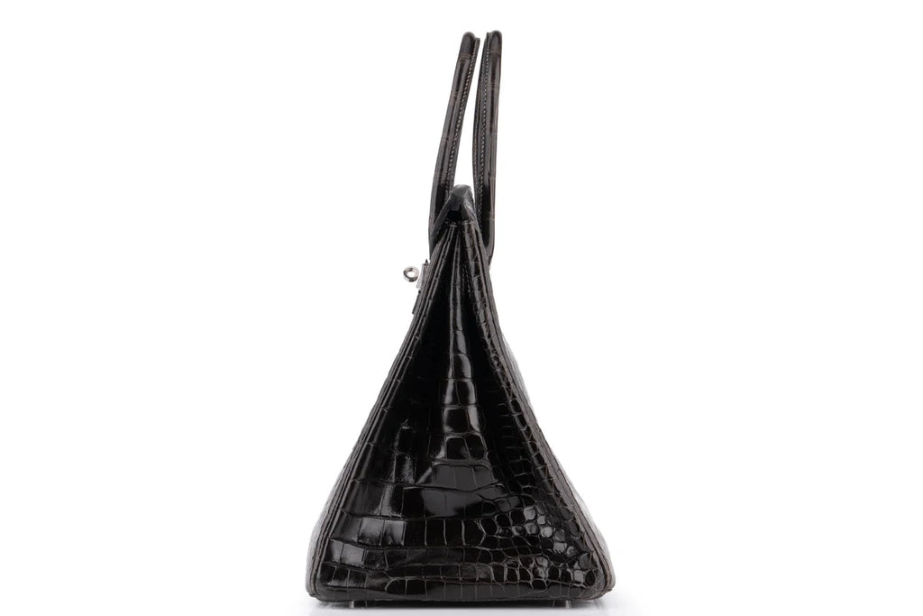 Hermès Birkin 35 Crocodile Porosus Noir PHW