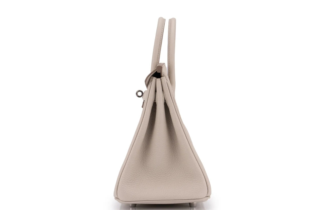 Hermès Birkin 25 Togo Beton PHW