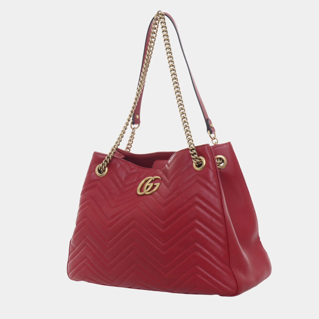 Gucci Medium Marmont Chain Shoulder Bag