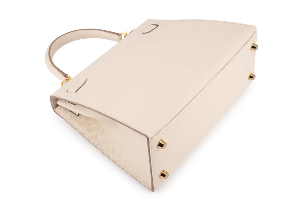 Hermès Kelly 25 Epsom Craie GHW
