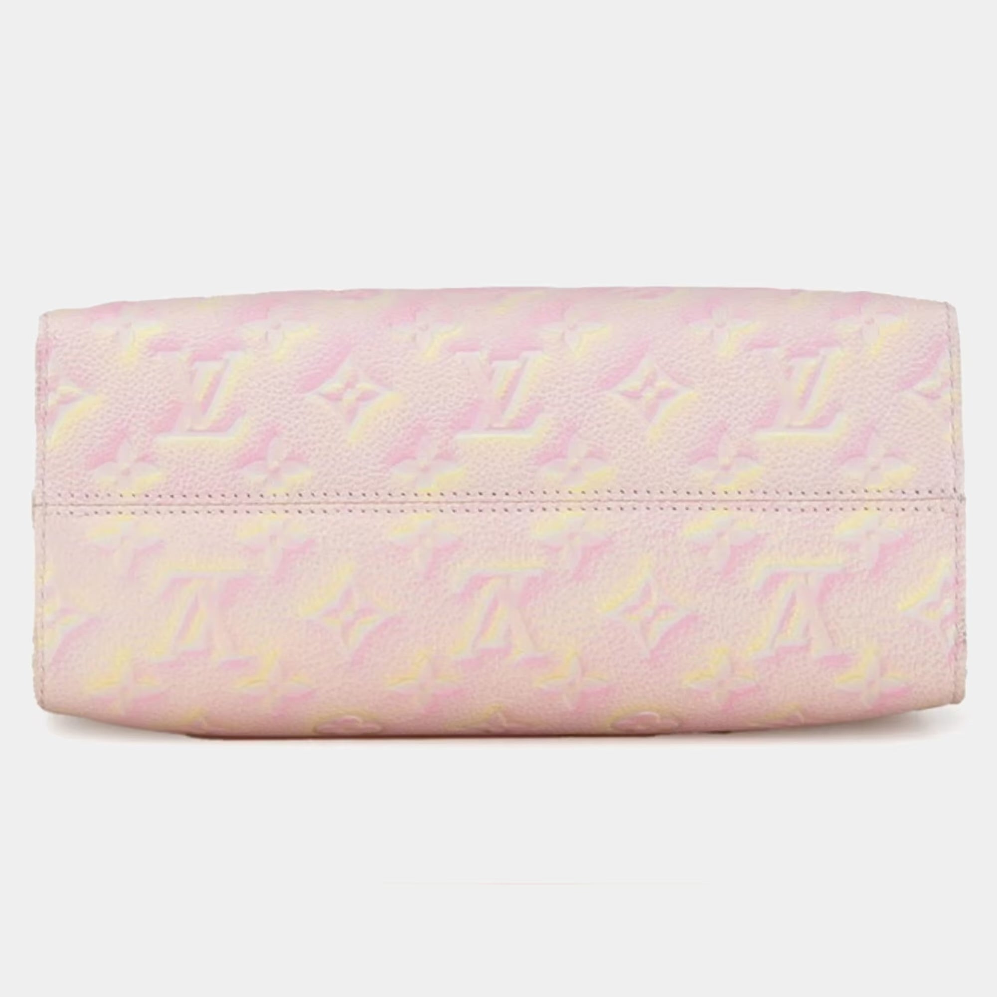 Louis Vuitton Pink Monogram Empreinte Summer Stardust OnTheGo PM Tote Bag