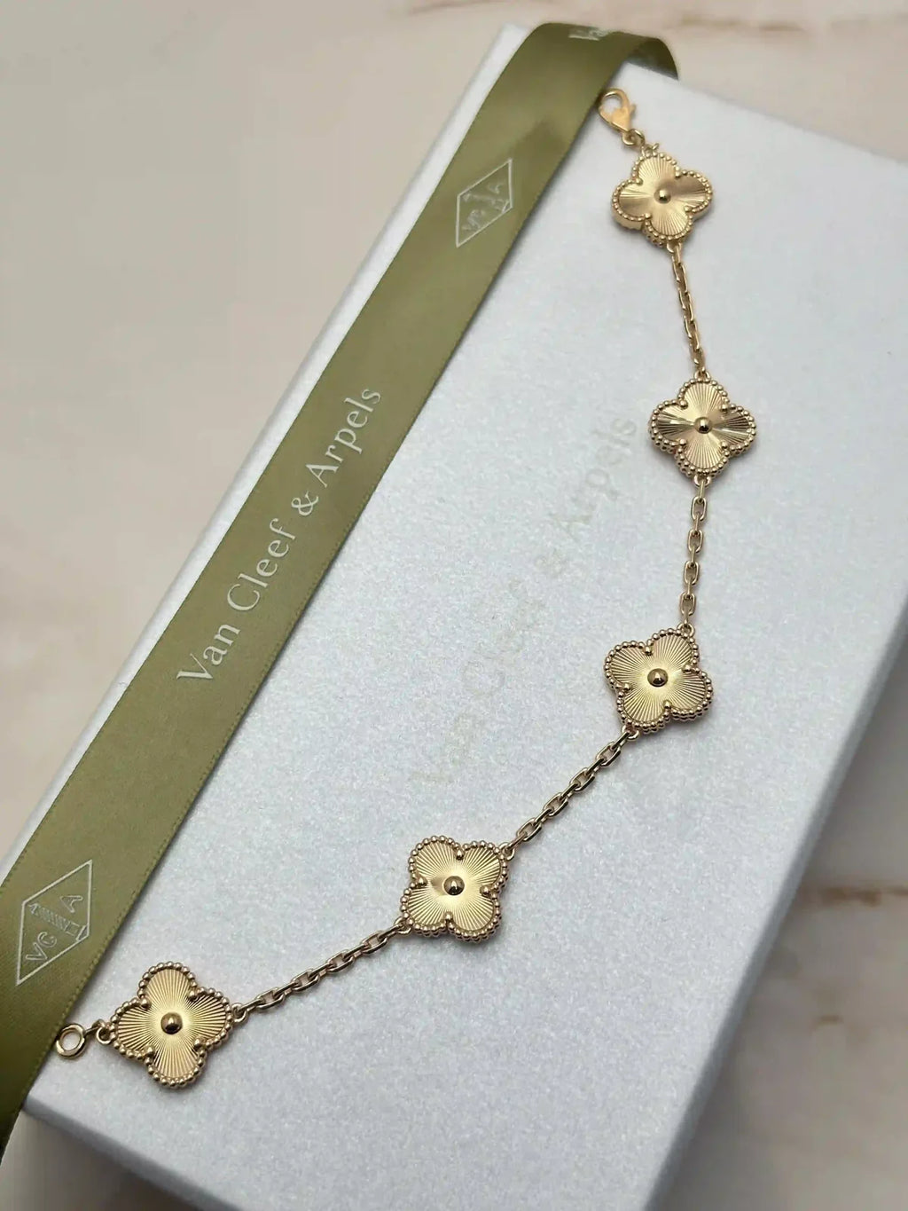 Van Cleef And Arpels Vintage Alhambra Bracelet